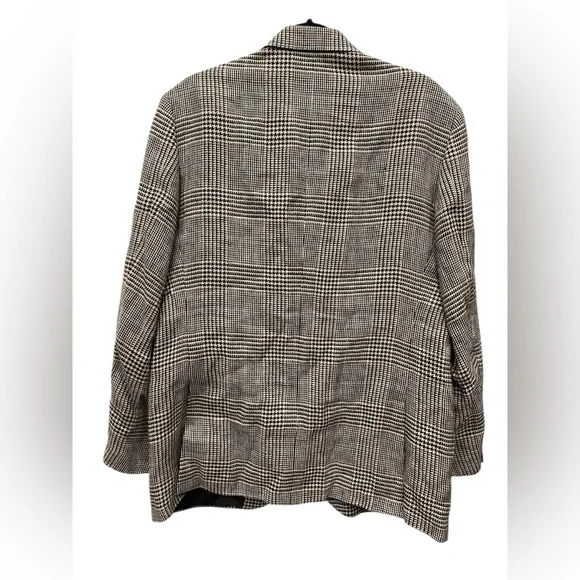 Ralph Lauren Mens Houndstooth Plaid Sportcoat Blazer Jacket 42 R